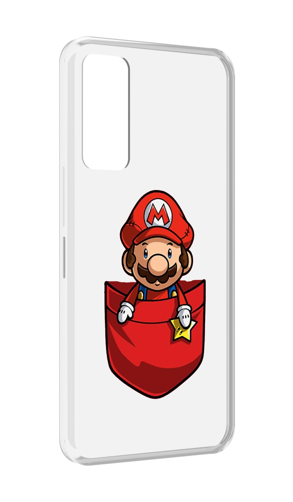 

Чехол MyPads марио в кармашке детский для TCL 30 / TCL 30 5G / TCL 30+ plus, Прозрачный, Tocco