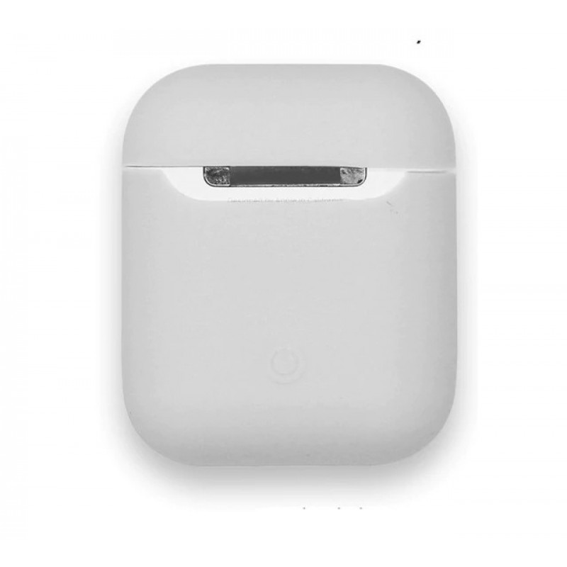 фото Чехол protection для airpods 1/2 white nobrand