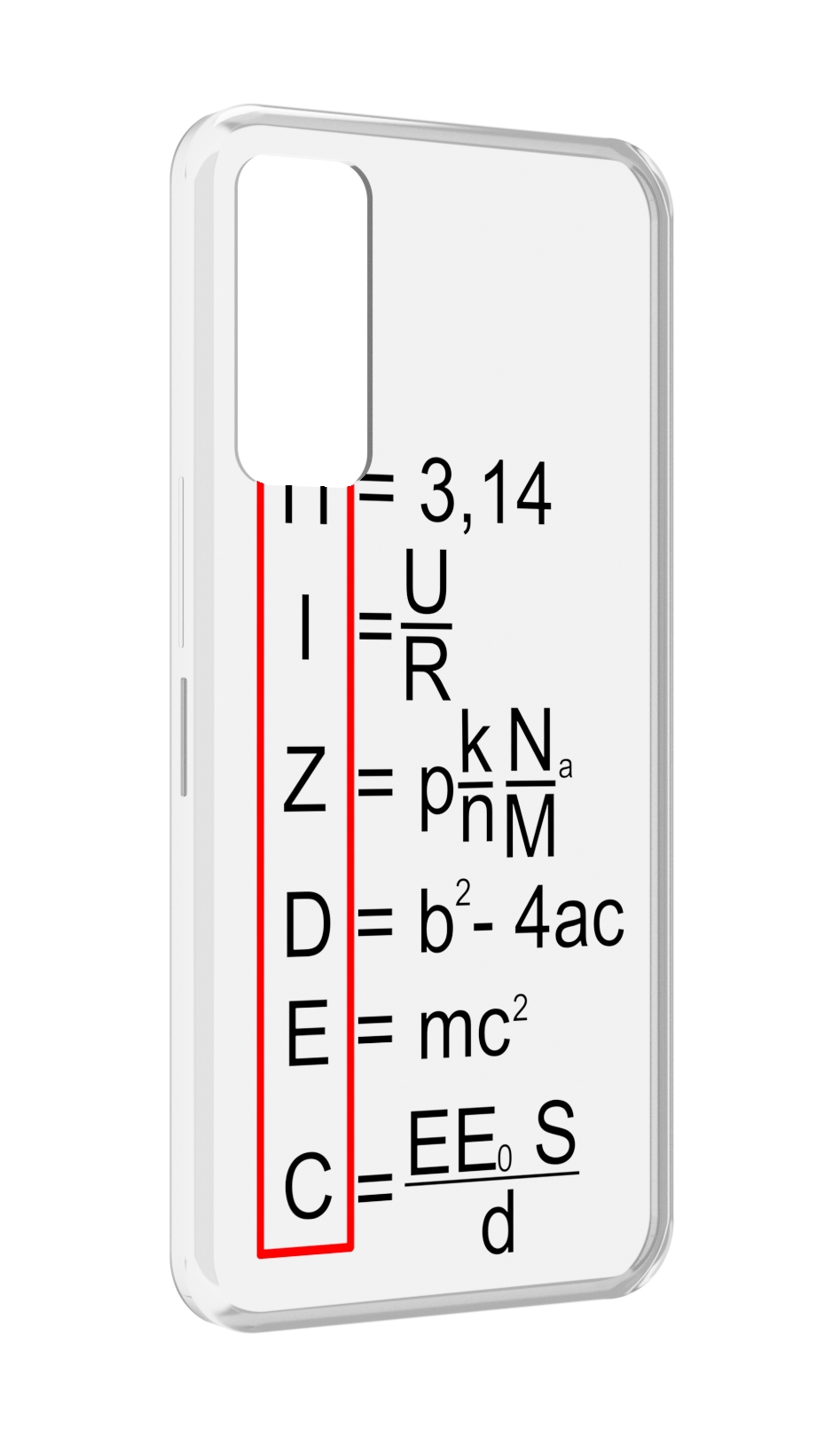

Чехол MyPads математические-формулы для TCL 30 / TCL 30 5G / TCL 30+ plus, Прозрачный, Tocco