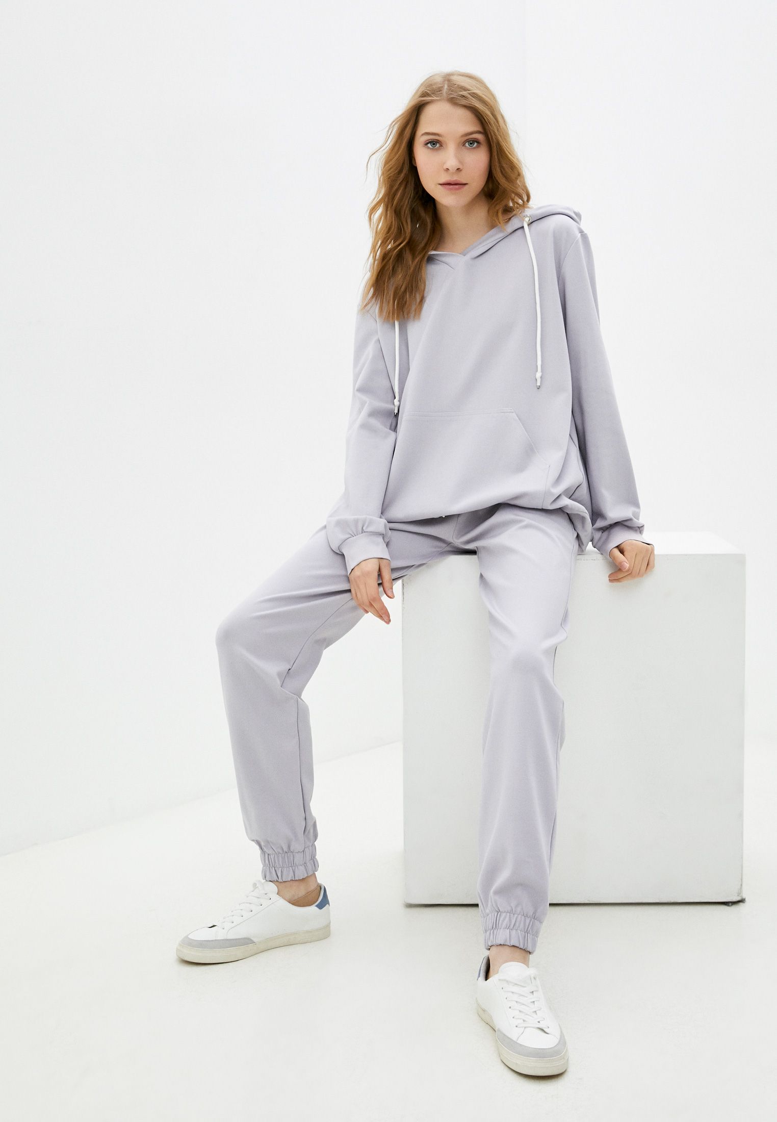 

Костюм женский MALAEVA Z-SS012-55 серый XL, Z-SS012-55