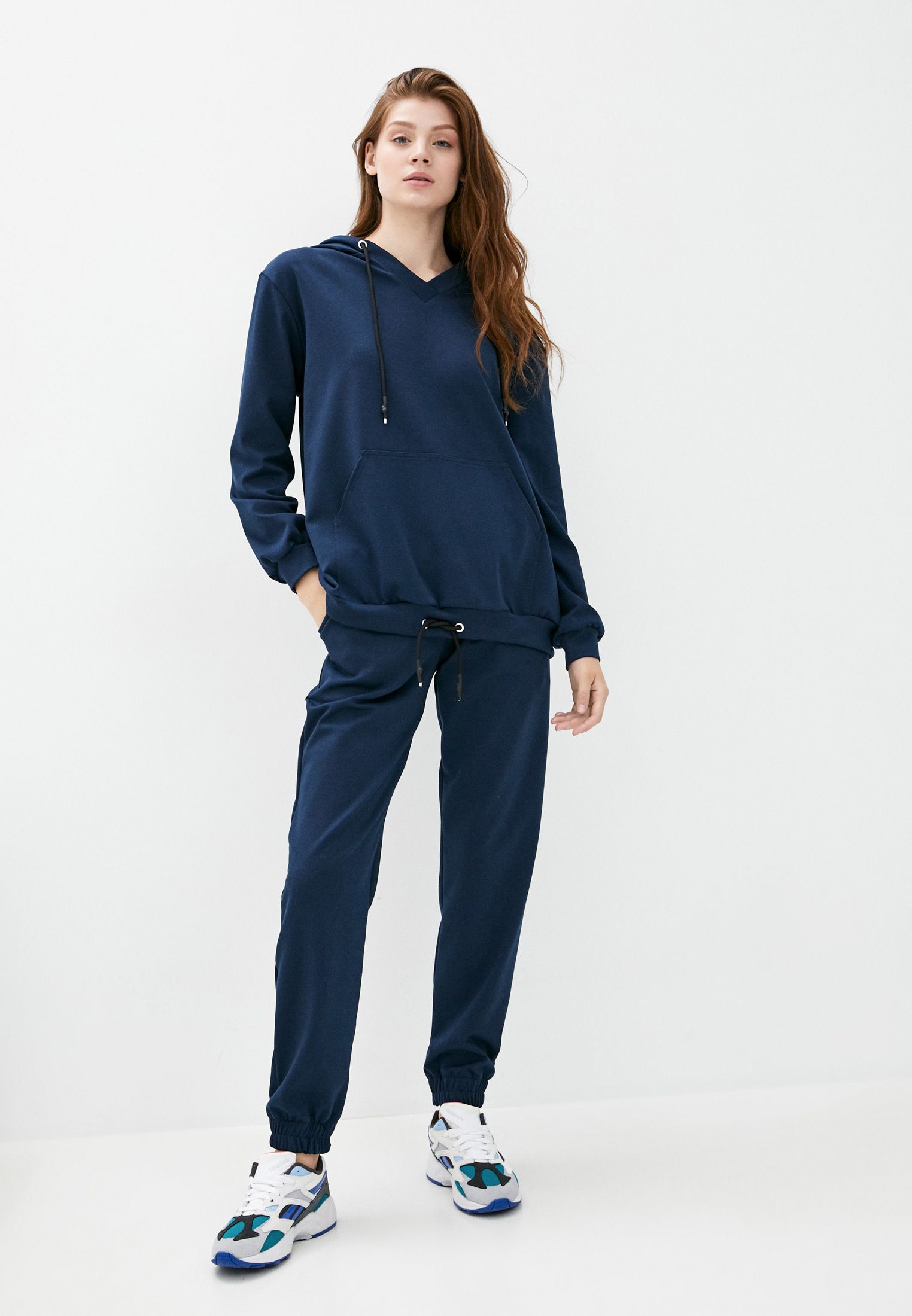 

Костюм женский MALAEVA Z-SS012-55 синий M/L, Z-SS012-55