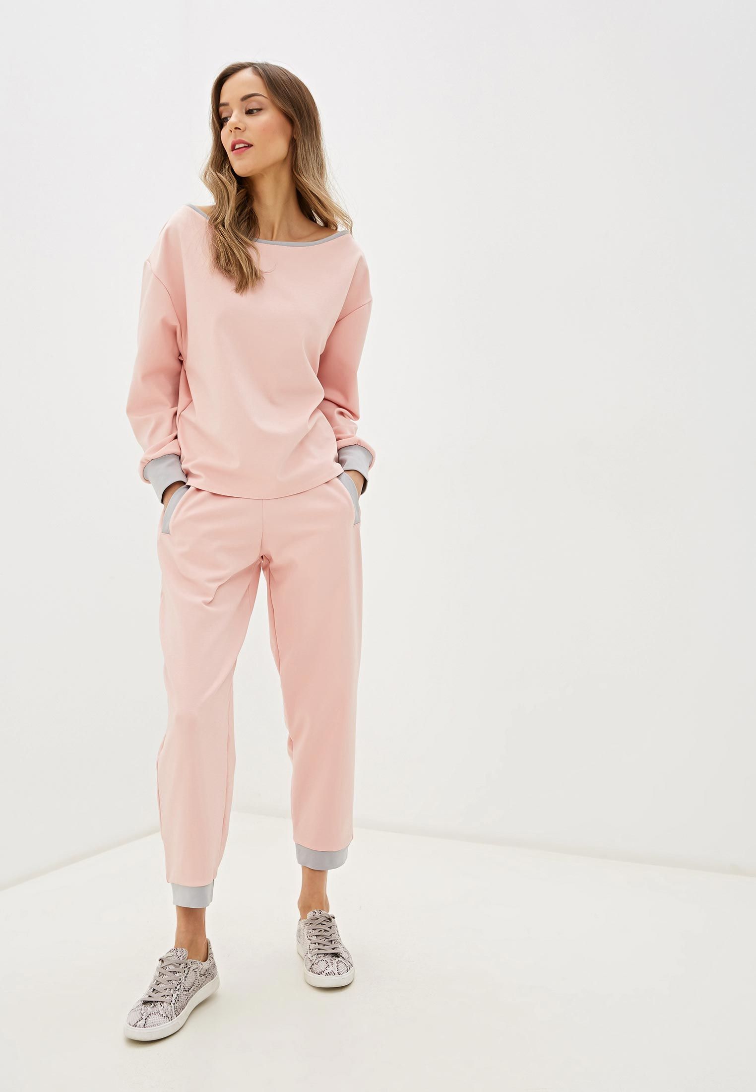 

Костюм женский MALAEVA Z-SS014-15 розовый S/M, Z-SS014-15