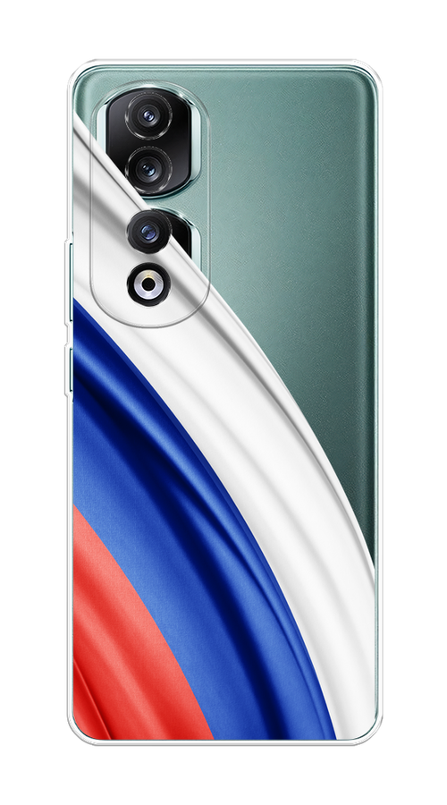 

Чехол на Honor 90 Pro "Флаг России уголок", Белый;синий;красный;прозрачный, 6121550-1