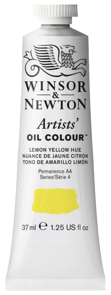 фото Масляная краска winsor&newton artists w&n-1214347 37 мл желтый лимон