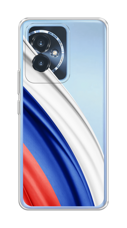 

Чехол на Honor 100 "Флаг России уголок", Белый;синий;красный;прозрачный, 6122750-1