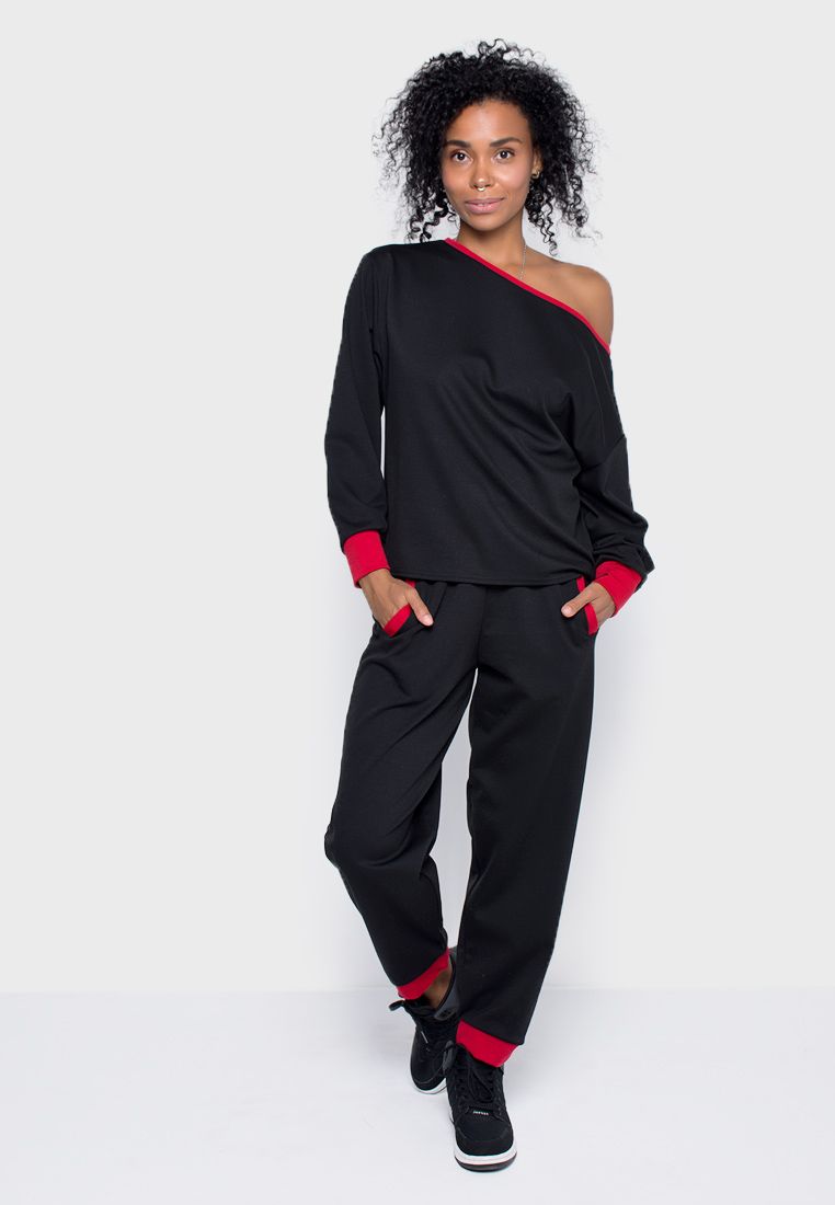 

Костюм женский MALAEVA Z-SS014-15 черный S/M, Z-SS014-15