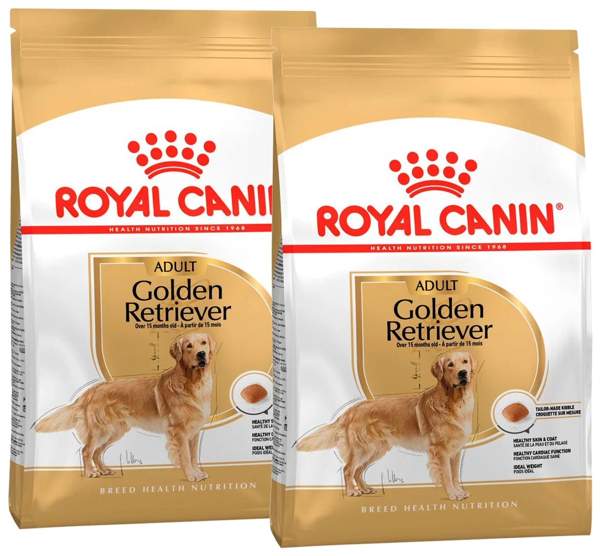

Сухой корм для собак Royal Canin Golden Retriever, 2 шт по 12 кг