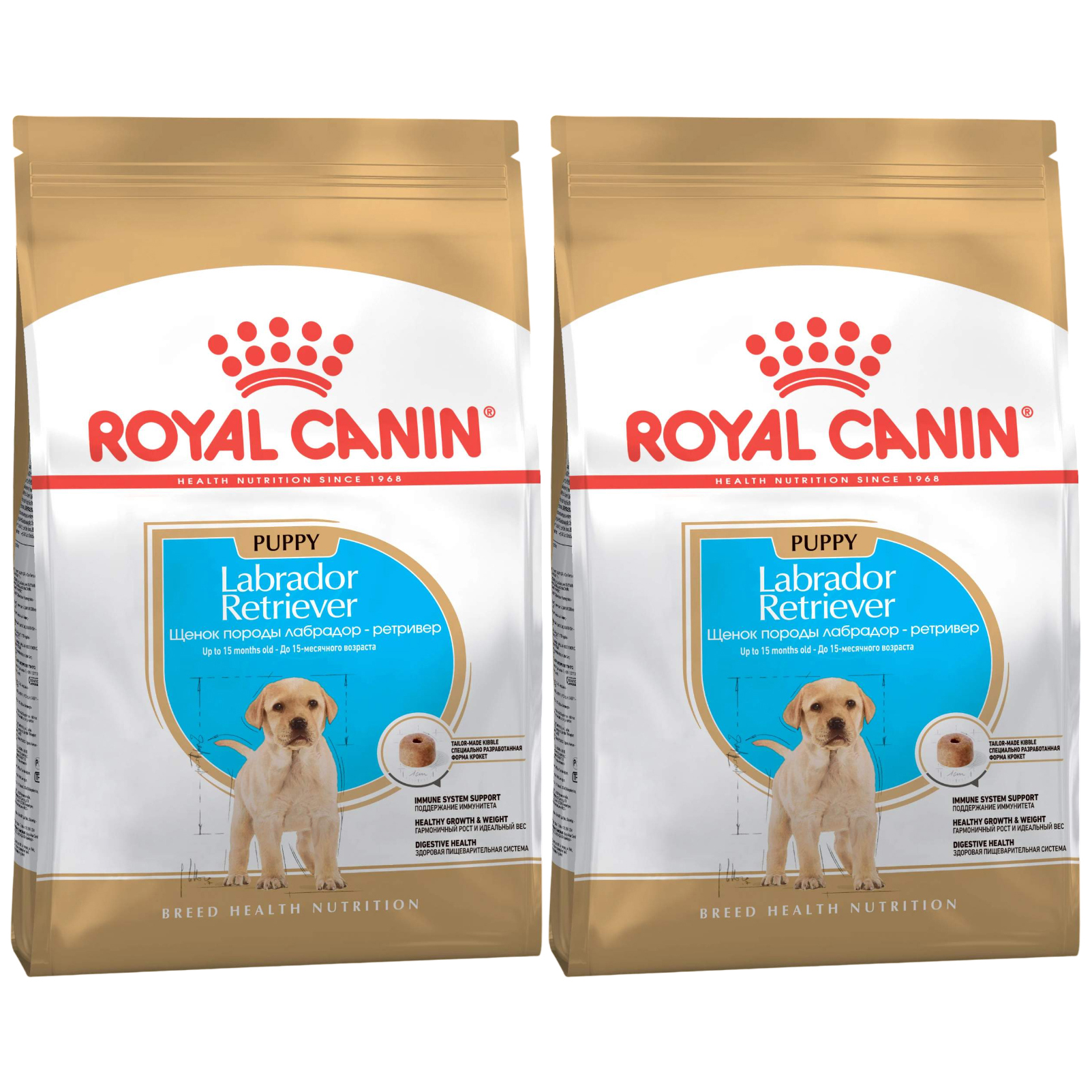 Сухой корм для щенков ROYAL CANIN LABRADOR RETRIEVER PUPPY, лабрадор ретривер, 2шт по 12кг