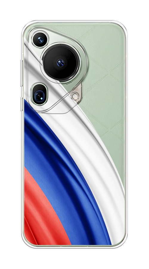 

Чехол на Huawei Pura 70 Ultra "Флаг России уголок", Белый;синий;красный;прозрачный, 6124550-1