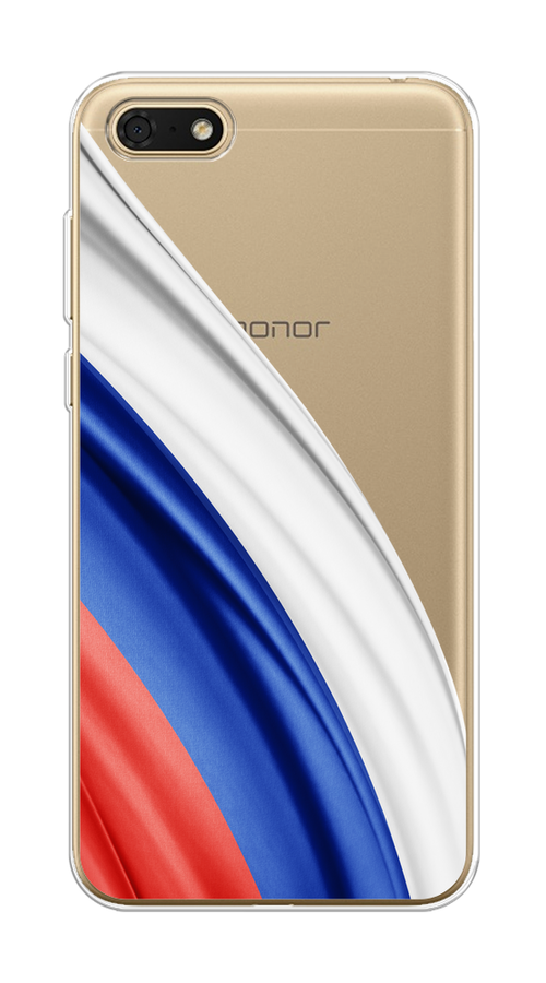 

Чехол на Huawei Honor 7A/7A Prime/Y5 Prime 2018/Y5 2018 "Флаг России уголок", Белый;синий;красный;прозрачный, 65250-1