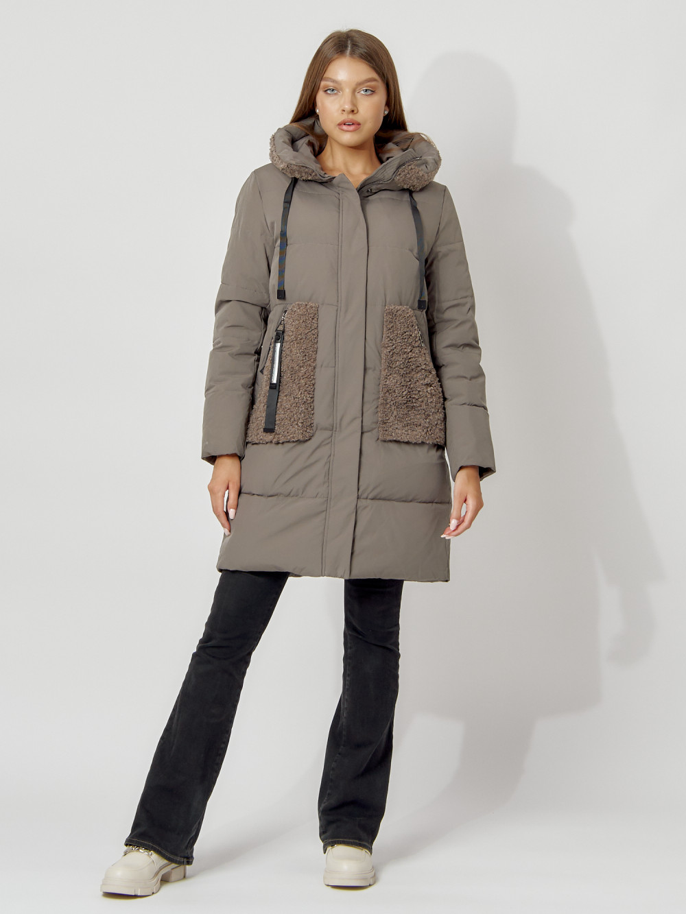

Куртка женская MTFORCE 442197 коричневая 3XL, 442197