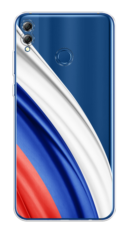 

Чехол на Honor 8X "Флаг России уголок", Белый;синий;красный;прозрачный, 66750-1