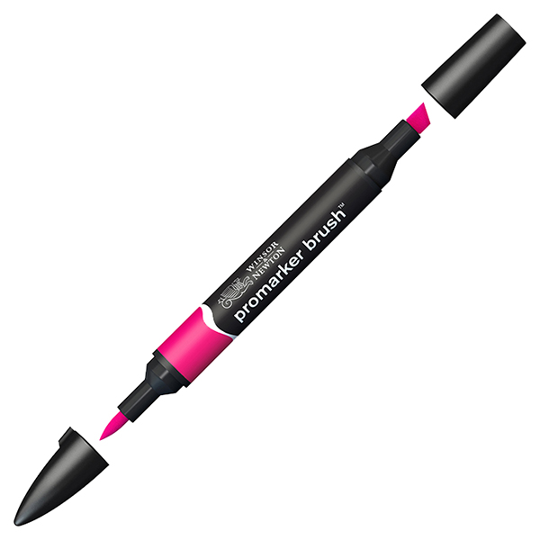 Маркер спиртовой Winsor&Newton Brushmarker M865 маджента