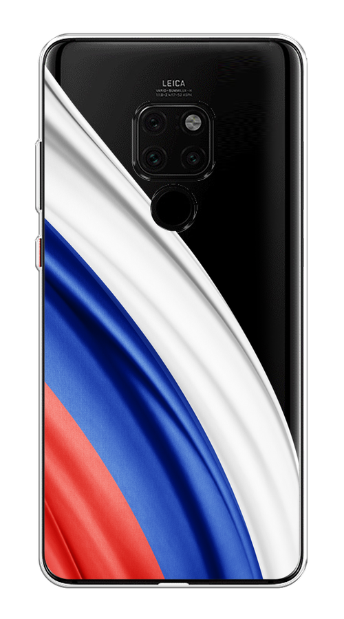 

Чехол на Huawei Mate 20 "Флаг России уголок", Белый;синий;красный;прозрачный, 66850-1