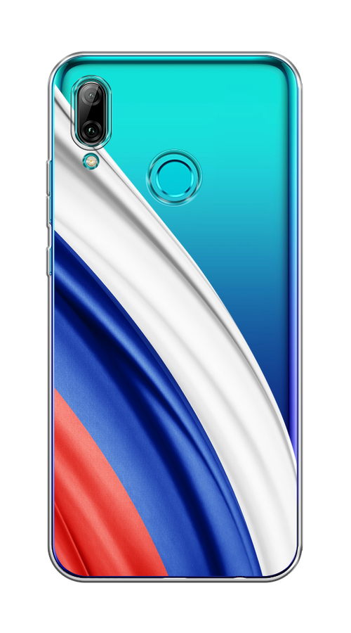 

Чехол на Honor 10 Lite/Huawei P Smart 2019 "Флаг России уголок", Белый;синий;красный;прозрачный, 67250-1
