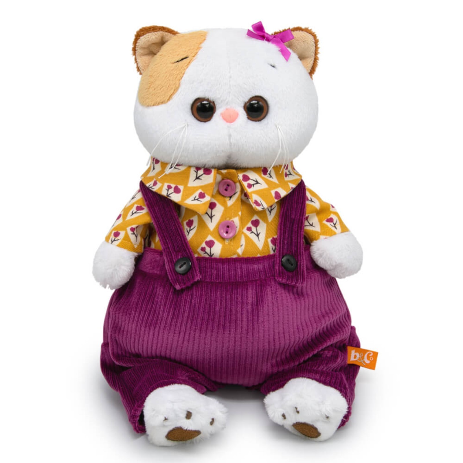 

Игрушка Басик и Ко Мягкая Белая 24 см, Бежевый;белый, мягкая игрушка