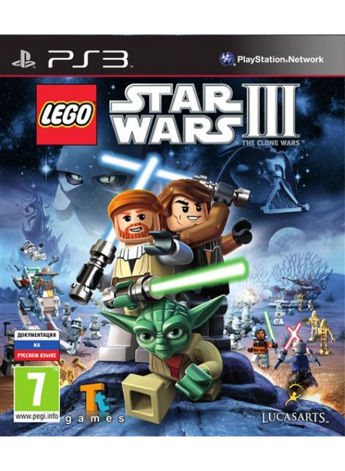 Игра LEGO Star Wars III: The Clone Wars для PlayStation 3
