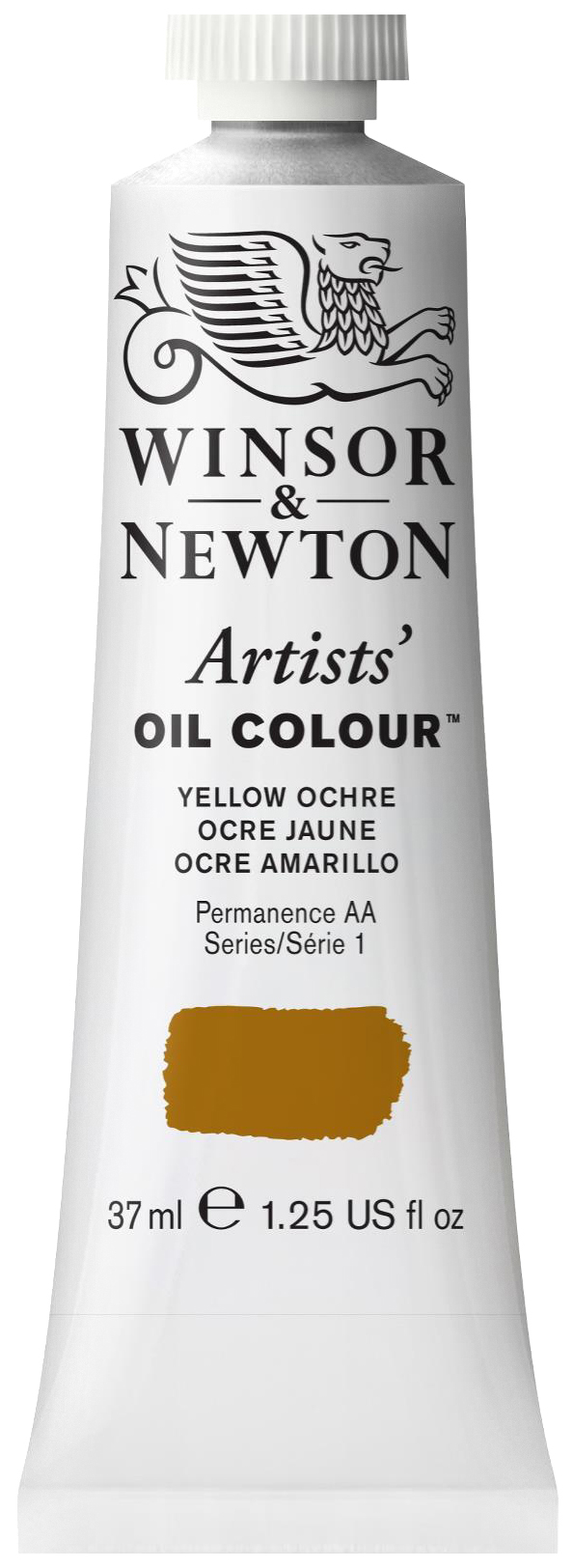 фото Масляная краска winsor&newton artists w&n-1214744 37 мл желтая охра