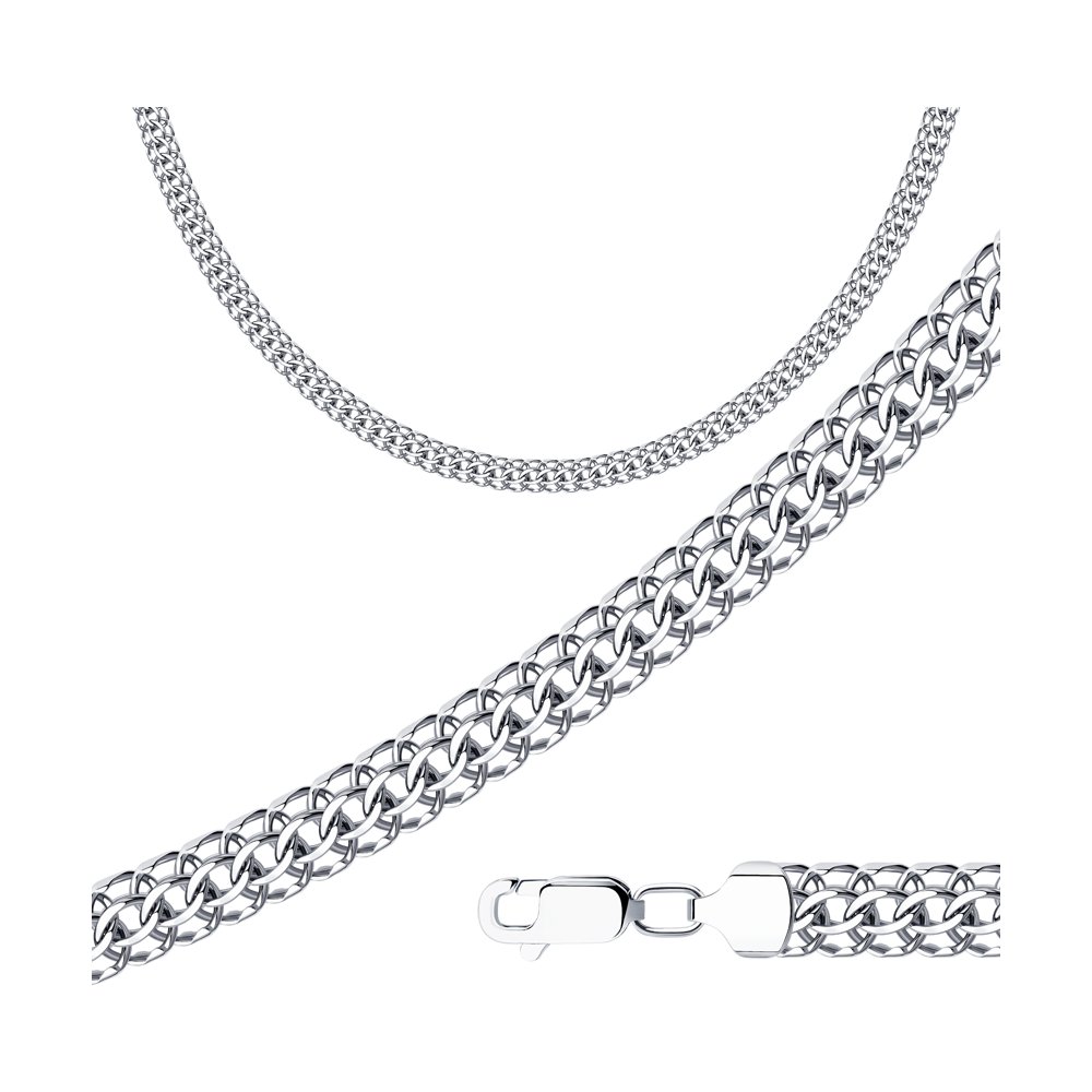 

Цепочка из серебра 50 см SOKOLOV 968150904, 968150904