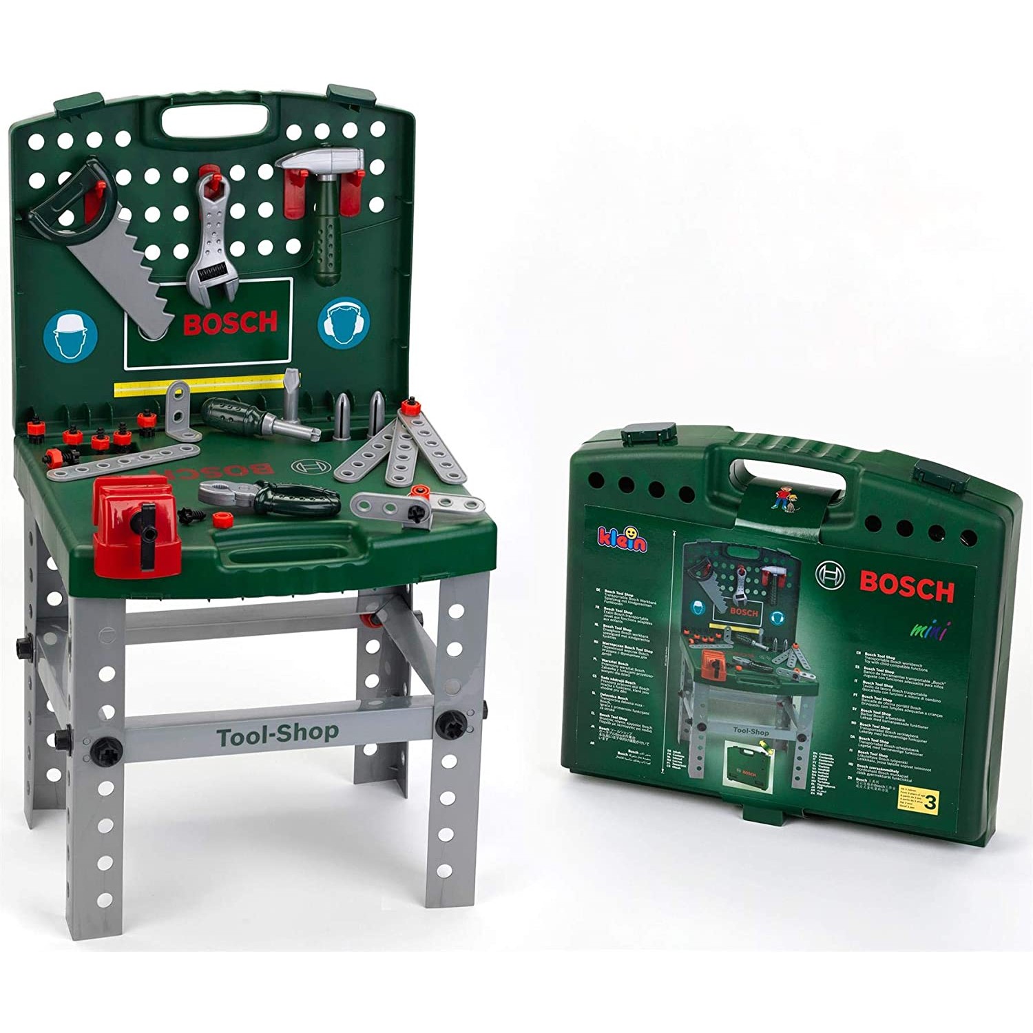 

Игрушечный верстак Bosch с инструментами в кейсе, 08681