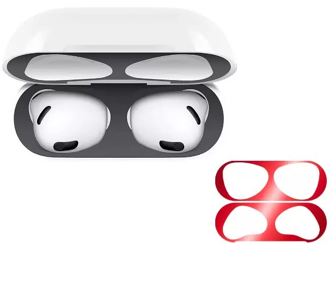 

Защитная пленка для Airpods, красный, Защитная пленка для Airpods красная
