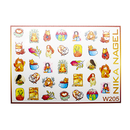 

Набор Nika Nagel Слайдер-дизайн №W205, 2 шт.