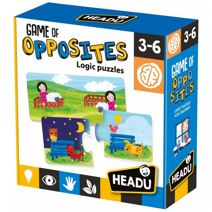 Купить IT20805, Настольная игра Headu для детей с 3 лет «Игра в противоположности»,