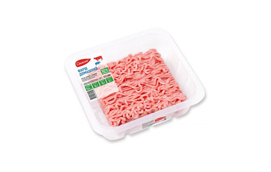 

Фарш свиной Самсон охлажденный 400 г