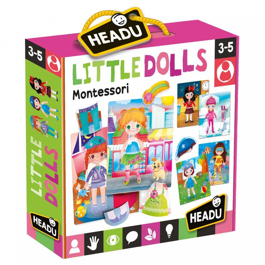 Купить MU24827, Настольная игра Headu для детей с 3 лет Монтессори «Маленькие куклы»,