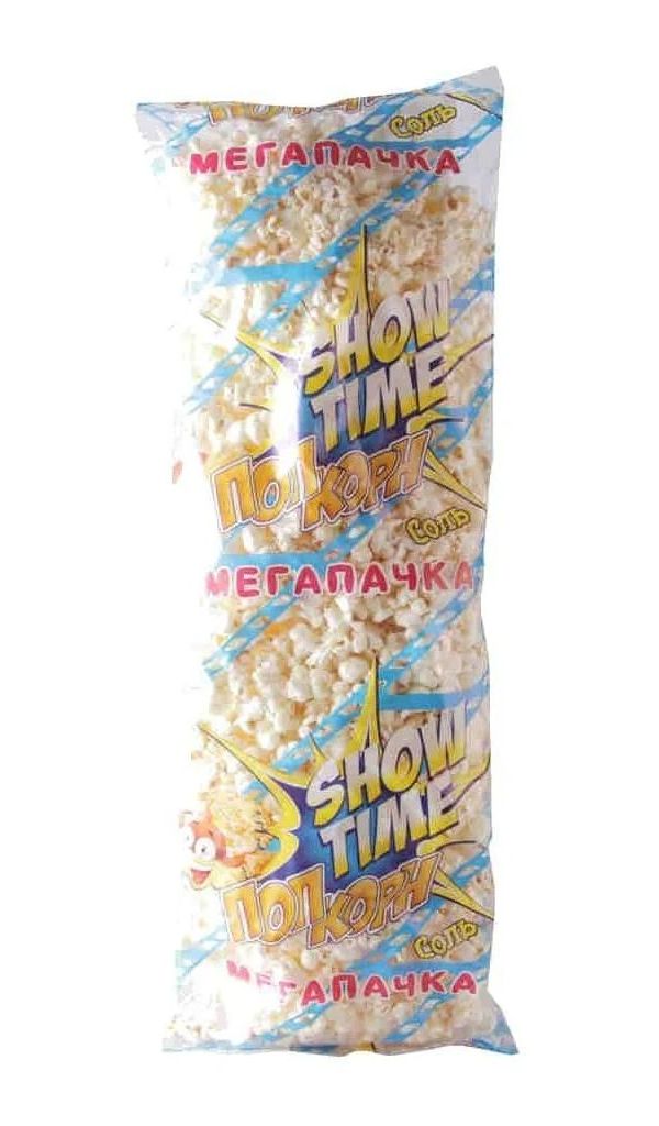 

Попкорн Show Time Соленый 150 г