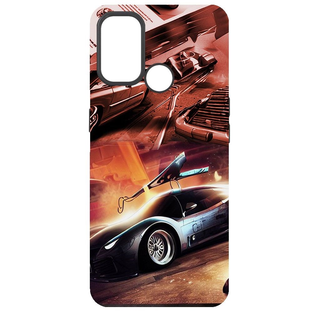 

Чехол-накладка Софт Автодинамика для Oppo A33 (2020), Черный
