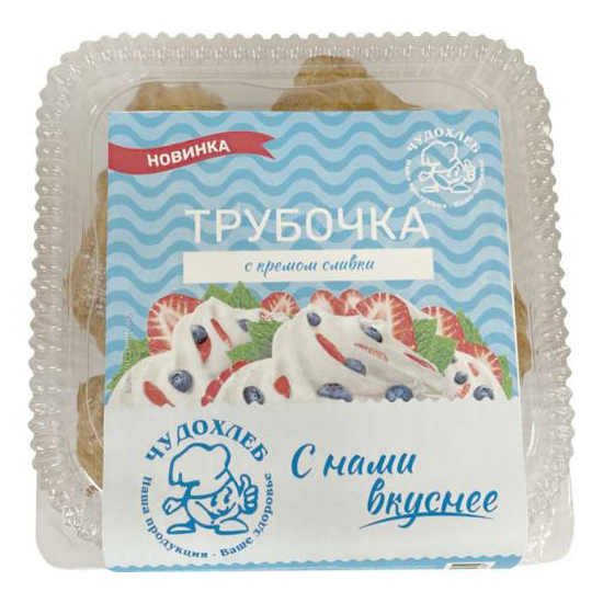 

Пирожное Чудохлеб Трубочка с кремом сливки 180 г