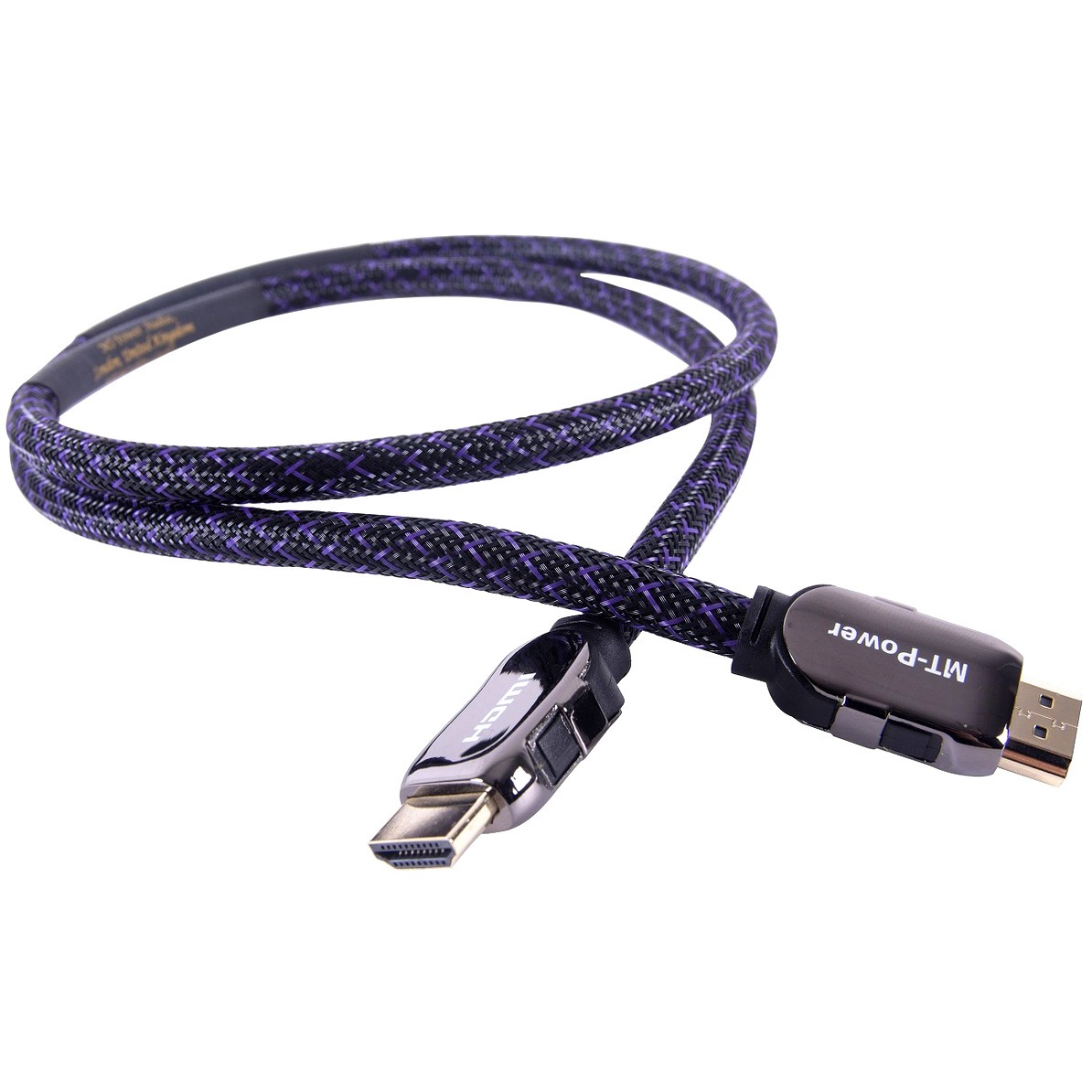 фото Кабель hdmi - hdmi mt power 89508080 elite hdmi v2.0 0.8m