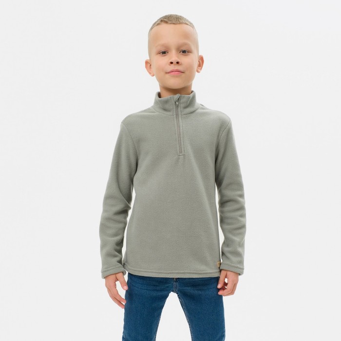 Джемпер детский MINAKU Fleece Soft, зеленый, 104