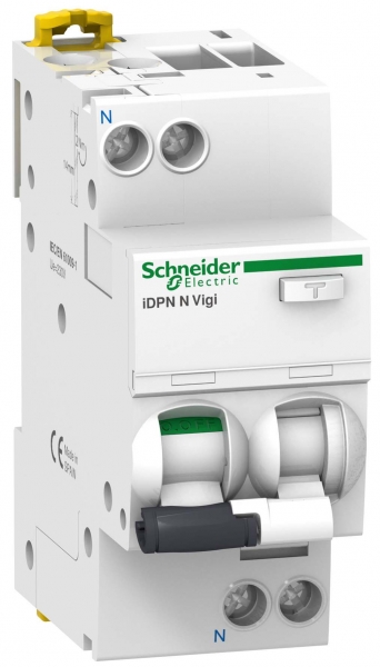 

Выключатель авт. диф. iDPN N VIGI 1п+N 10А C 30мА тип AC код. A9D31610 Schneider Electric, Белый