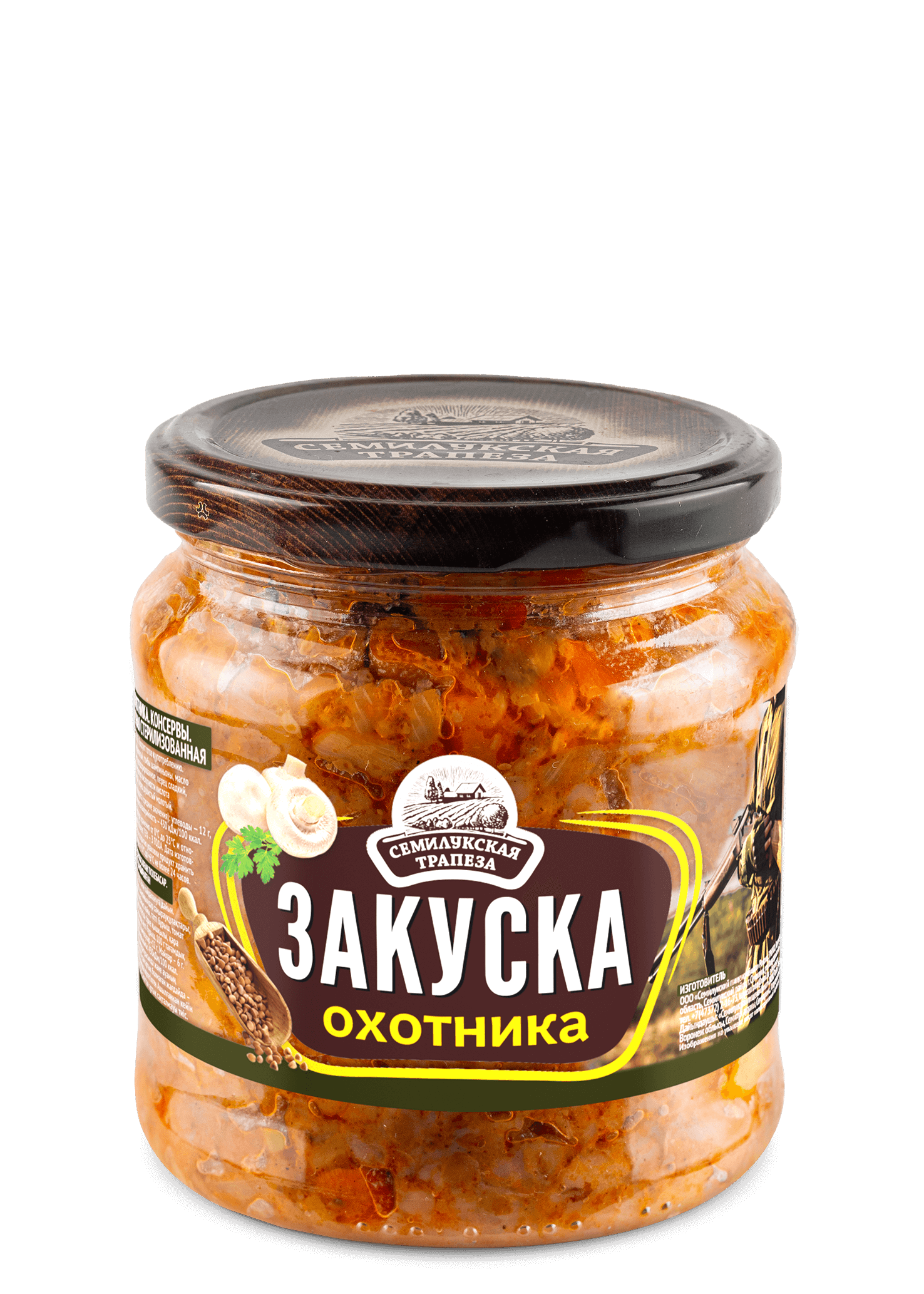 Закуска Семилукская трапеза Закуска Охотника 460 г