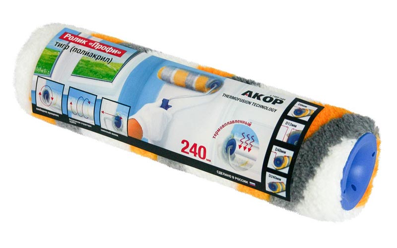 

Ролик 180, D8мм, полиакрил «Профи» ТИГР АКОР, 0003156