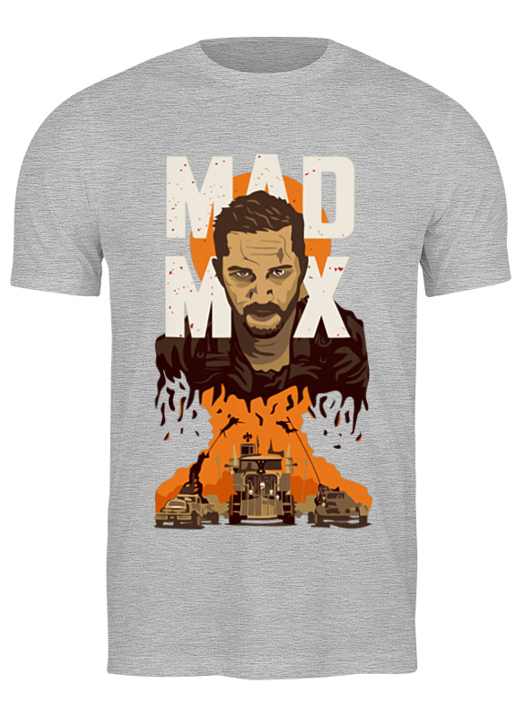 

Футболка мужская Printio Безумная макс (mad max) серая 3XL, Серый, Безумный макс (mad max)