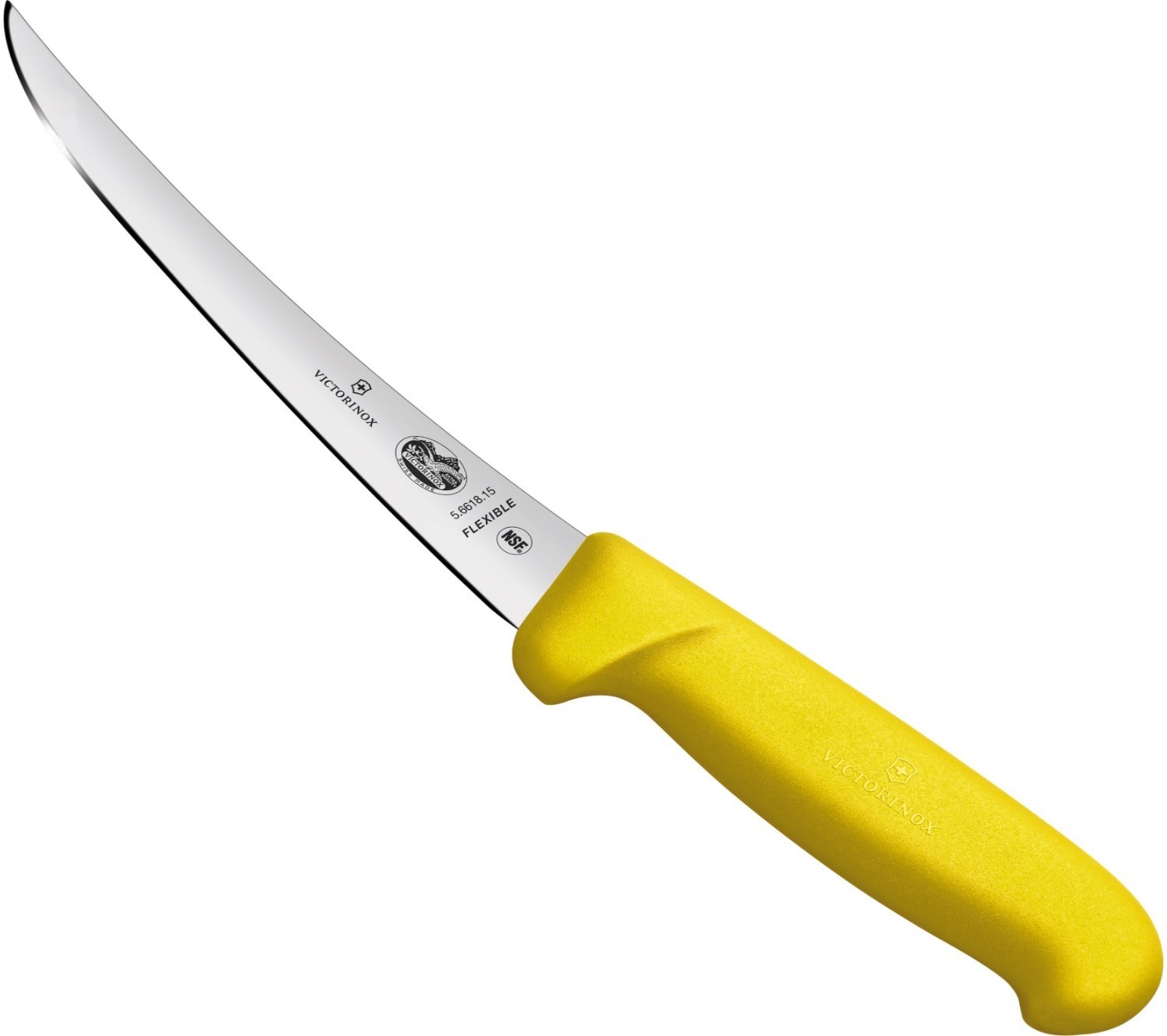 

Нож Victorinox обвалочный, гибкое лезвие 15 см, желтый