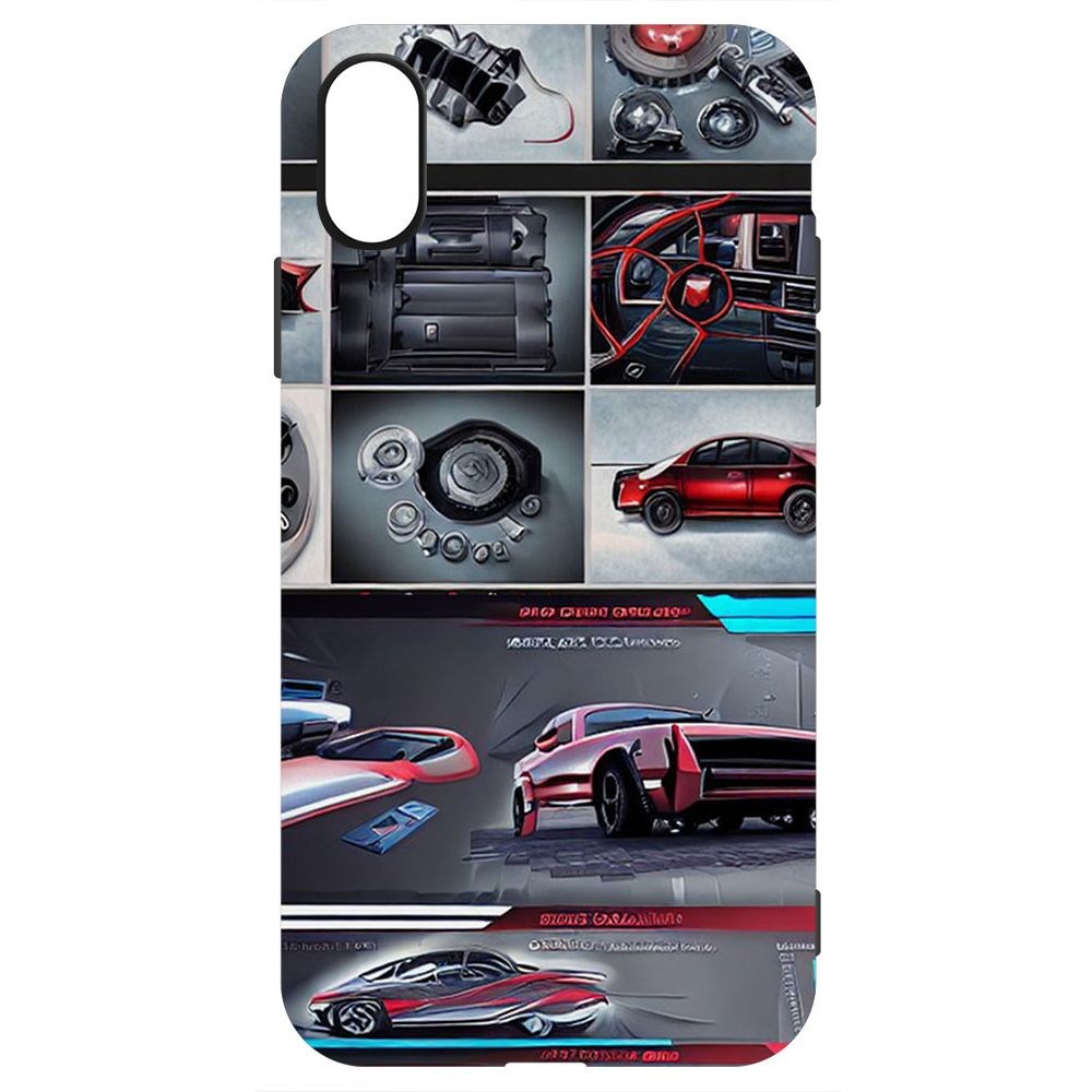 

Чехол-накладка Софт Геймкар для iPhone XS