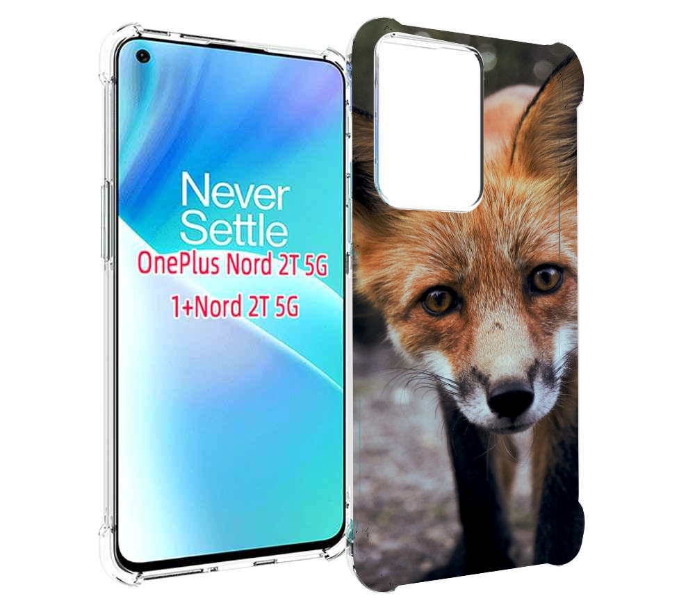

Чехол MyPads Лисица для OnePlus Nord 2T, Прозрачный, Tocco