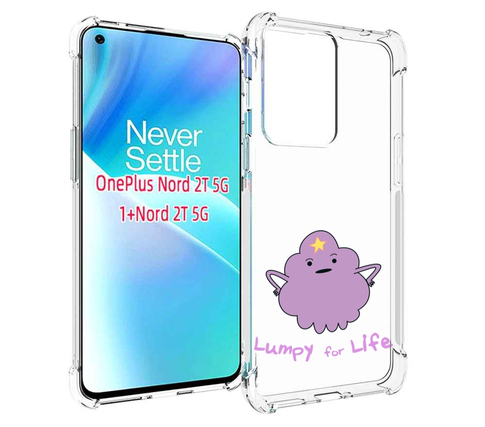 

Чехол MyPads Принцесса пупырчатого королевства для OnePlus Nord 2T, Прозрачный, Tocco