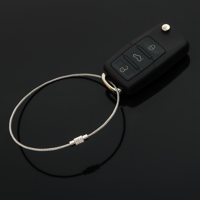 

Брелок мужской Torso 9863034 серебристый, 9863034