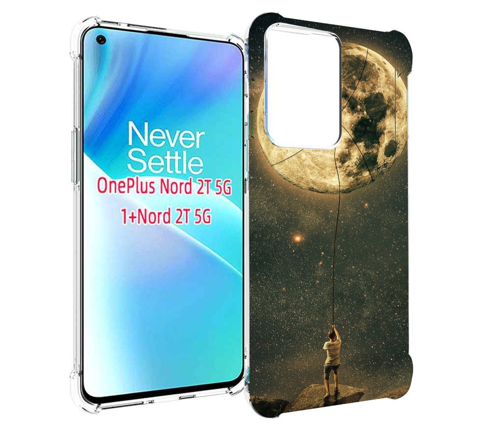 

Чехол MyPads Луна-светит для OnePlus Nord 2T, Прозрачный, Tocco