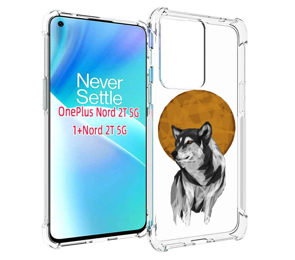 

Чехол MyPads Лунный волк для OnePlus Nord 2T, Прозрачный, Tocco