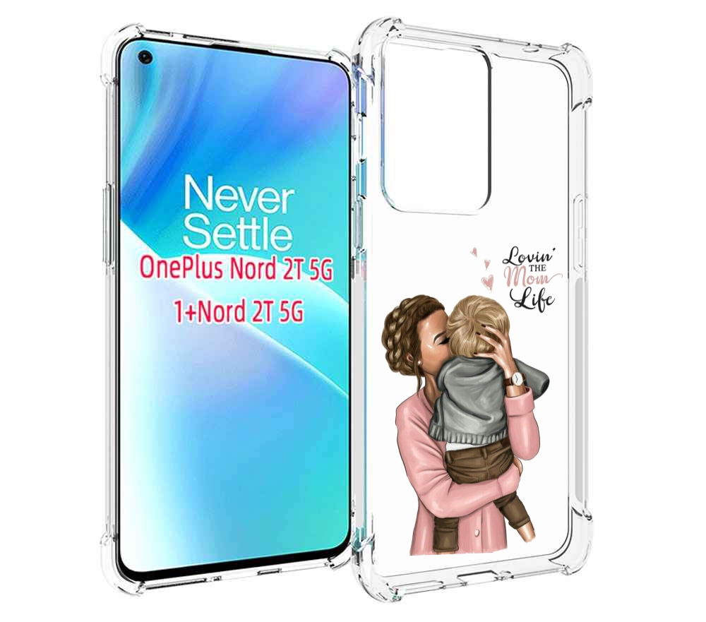 

Чехол MyPads Любовь-мамы детский для OnePlus Nord 2T, Прозрачный, Tocco