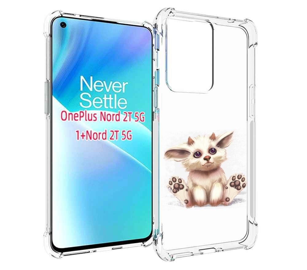 

Чехол MyPads Маленькое чудо детский для OnePlus Nord 2T, Прозрачный, Tocco