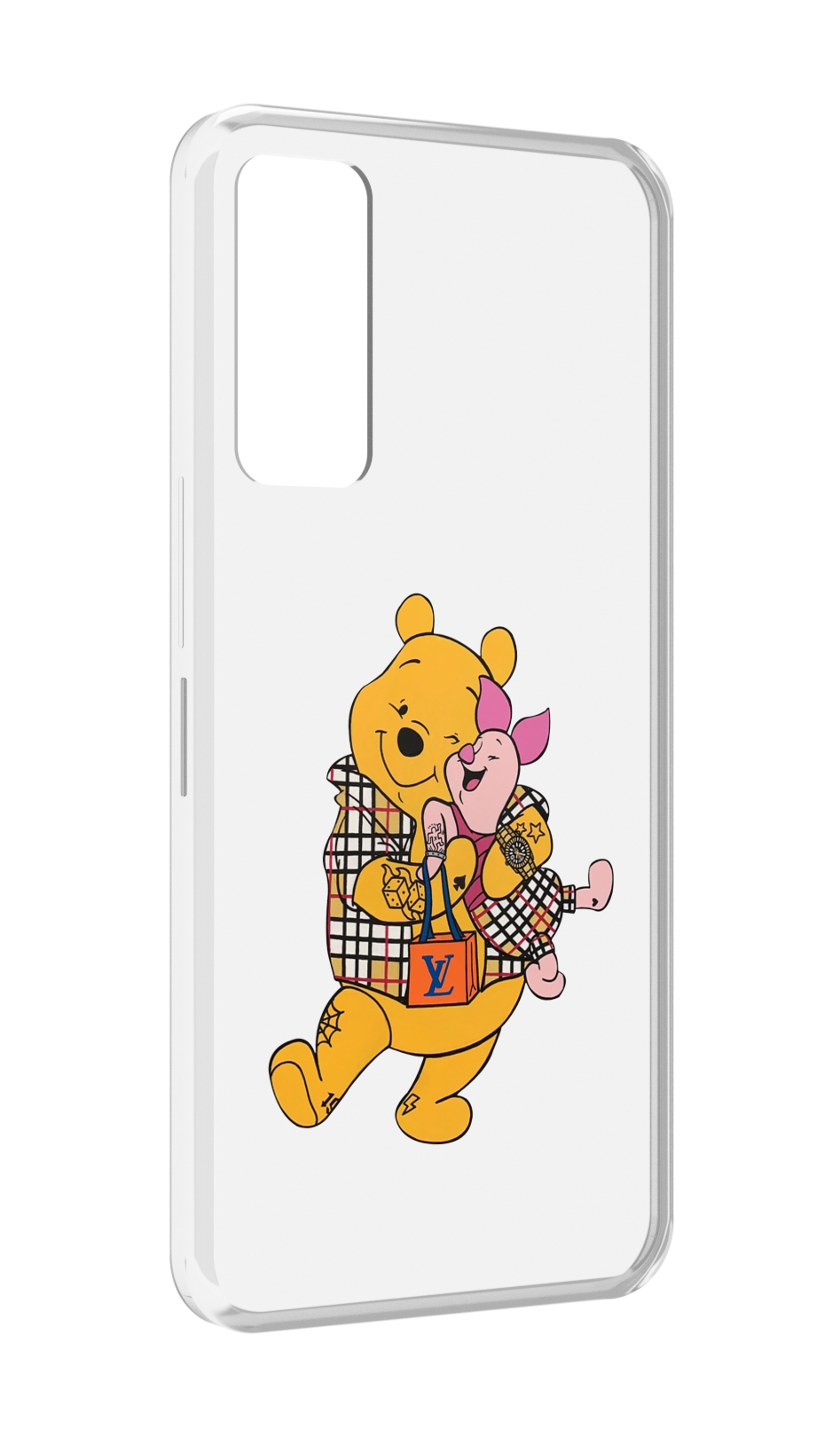 

Чехол MyPads модный-медведь-из-винни-пуха для TCL 30 / TCL 30 5G / TCL 30+ plus, Прозрачный, Tocco
