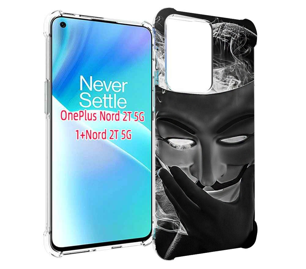 

Чехол MyPads Маска для OnePlus Nord 2T, Прозрачный, Tocco