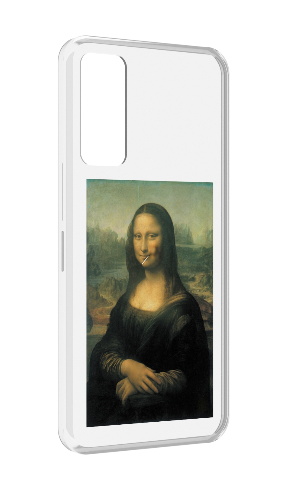 

Чехол MyPads монализа-с-чупачупсом для TCL 30 / TCL 30 5G / TCL 30+ plus, Прозрачный, Tocco